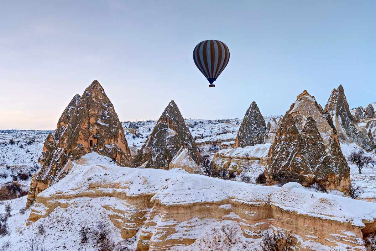 Cappadocia Snow in Winter