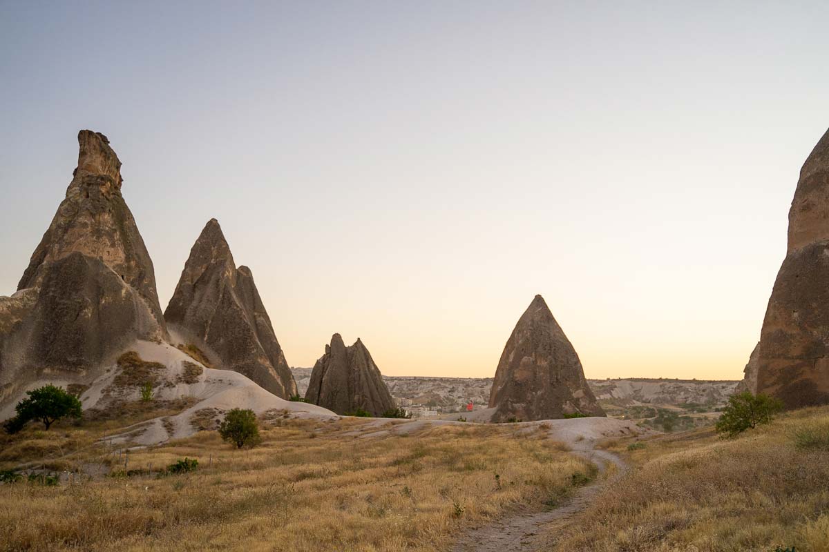 Entrance to Red Valley Cappadocia