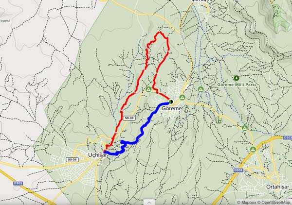 Pigeon-Valley-Hike-Map