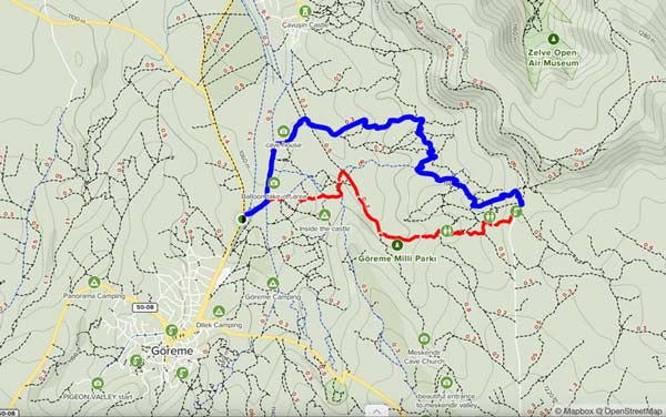 Rose-Valley-Hiking-Trail-Map