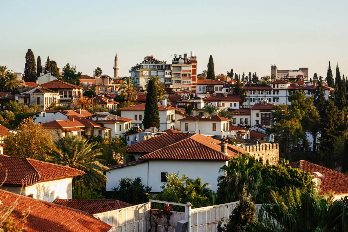 antalya map tourist