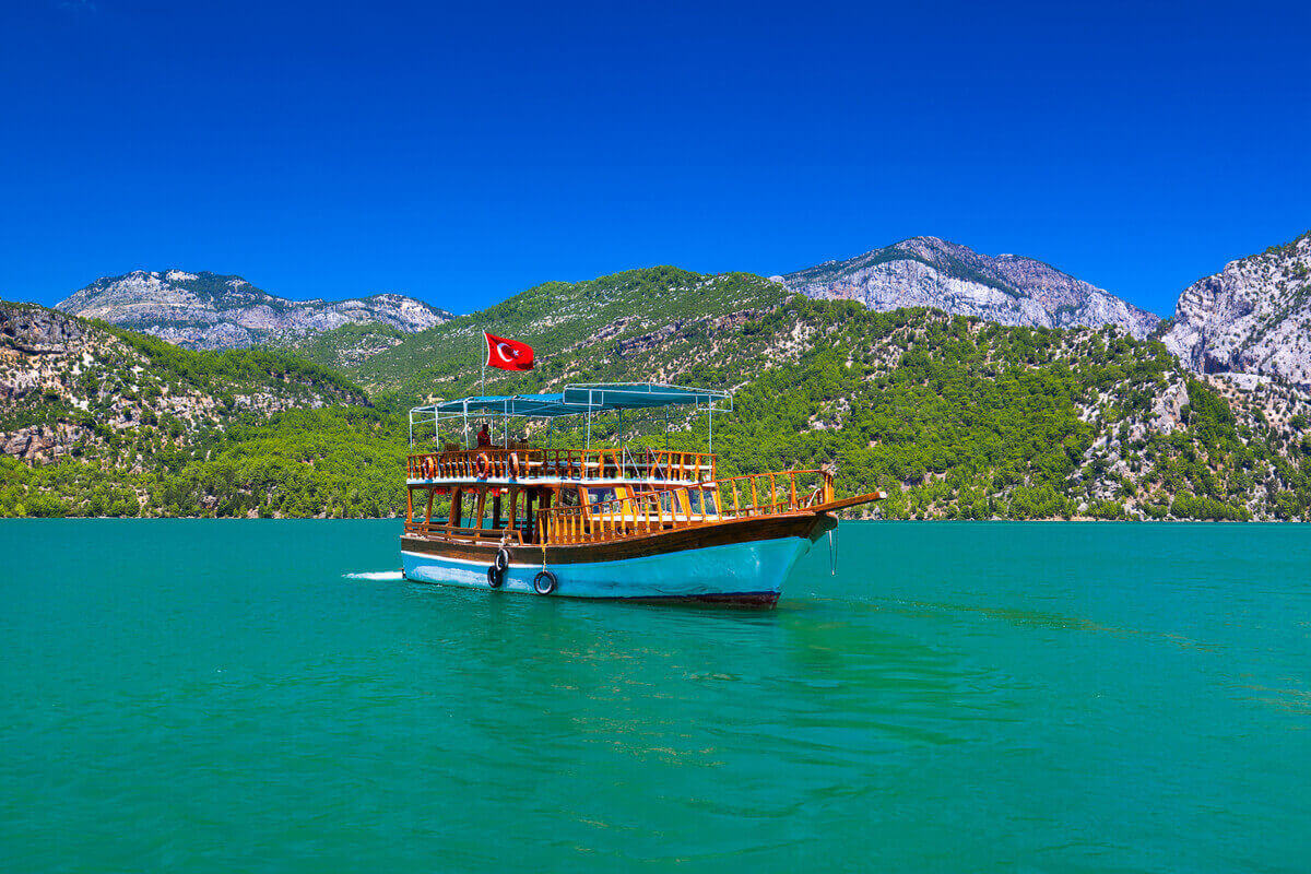 antalya boat tour half day