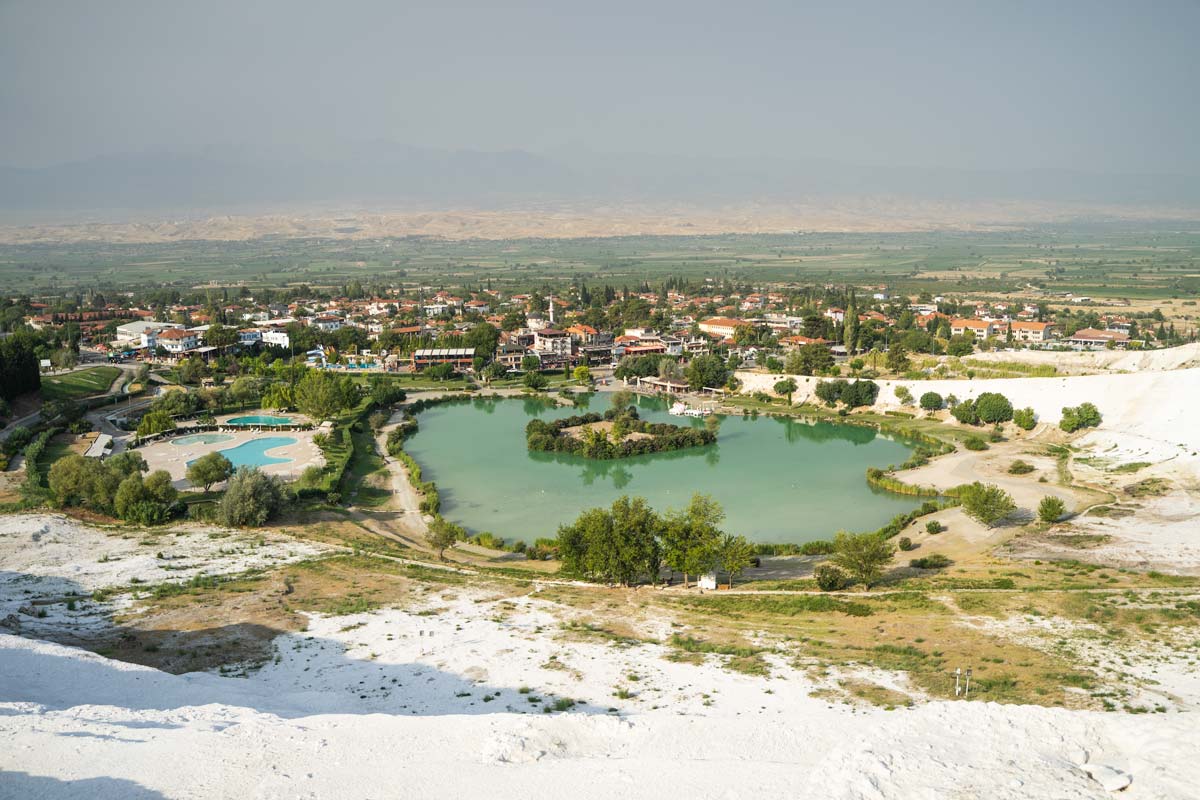 pamukkale town view