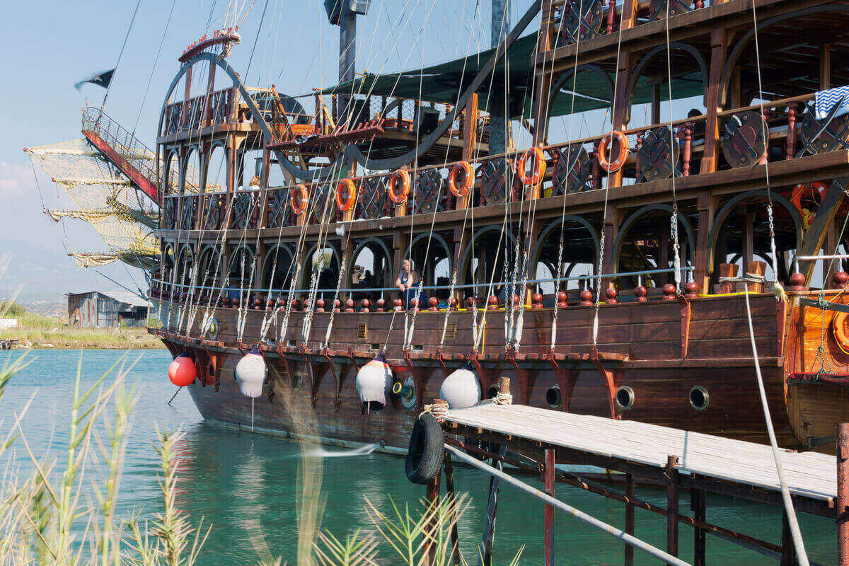 antalya boat tour half day