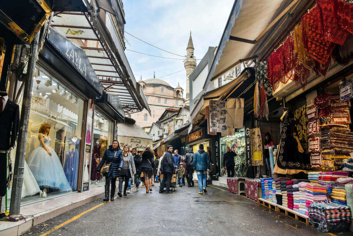 kemeralti bazaar