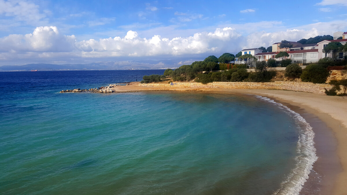 beach in cesme