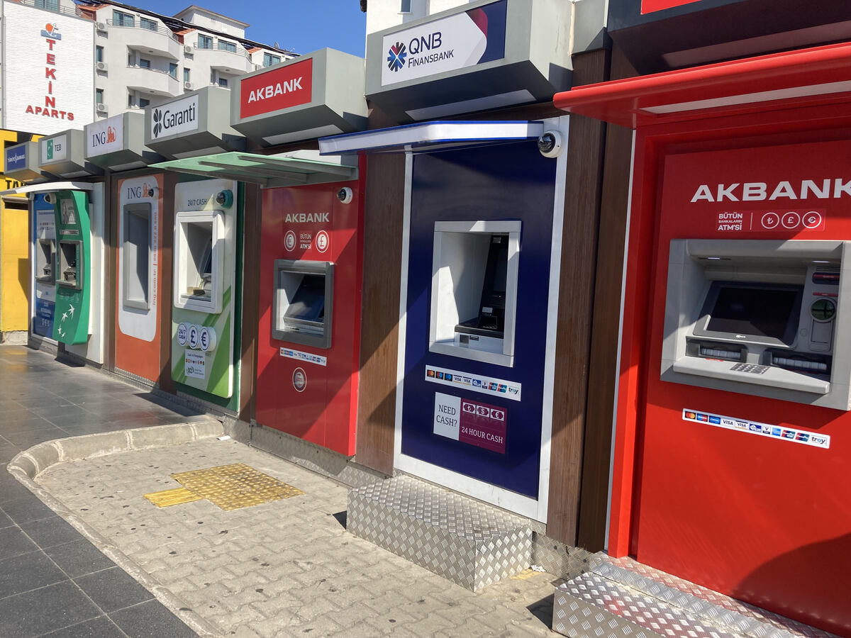 ATMs in Turkey