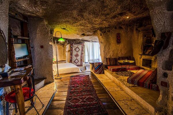 Kelebek Hotel Cave Room