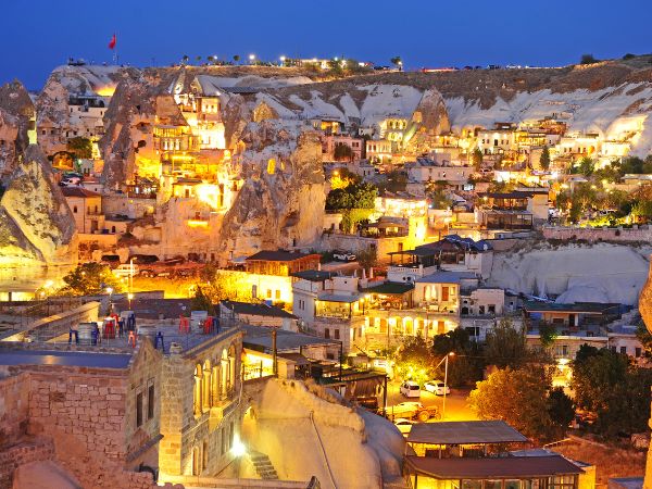 cappadocia at night