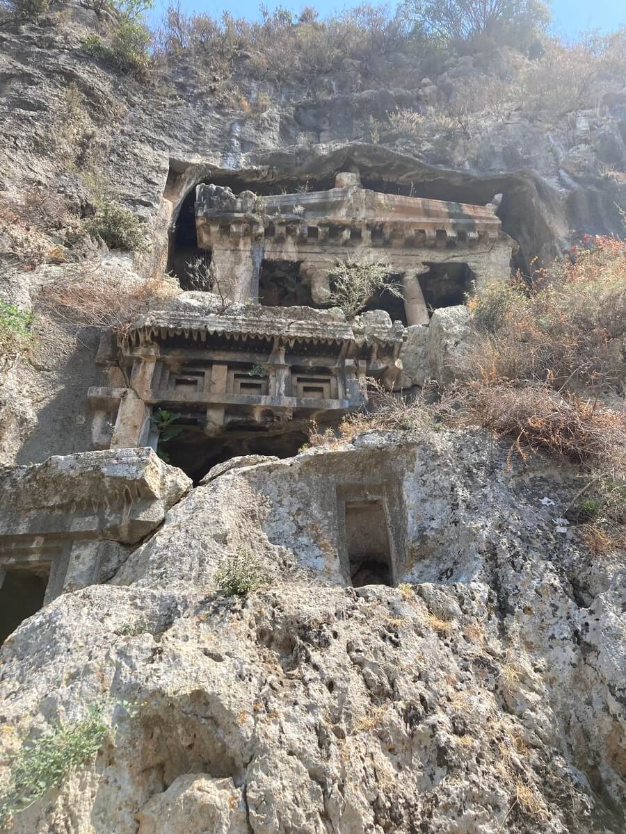 Amyntas Rock Tombs