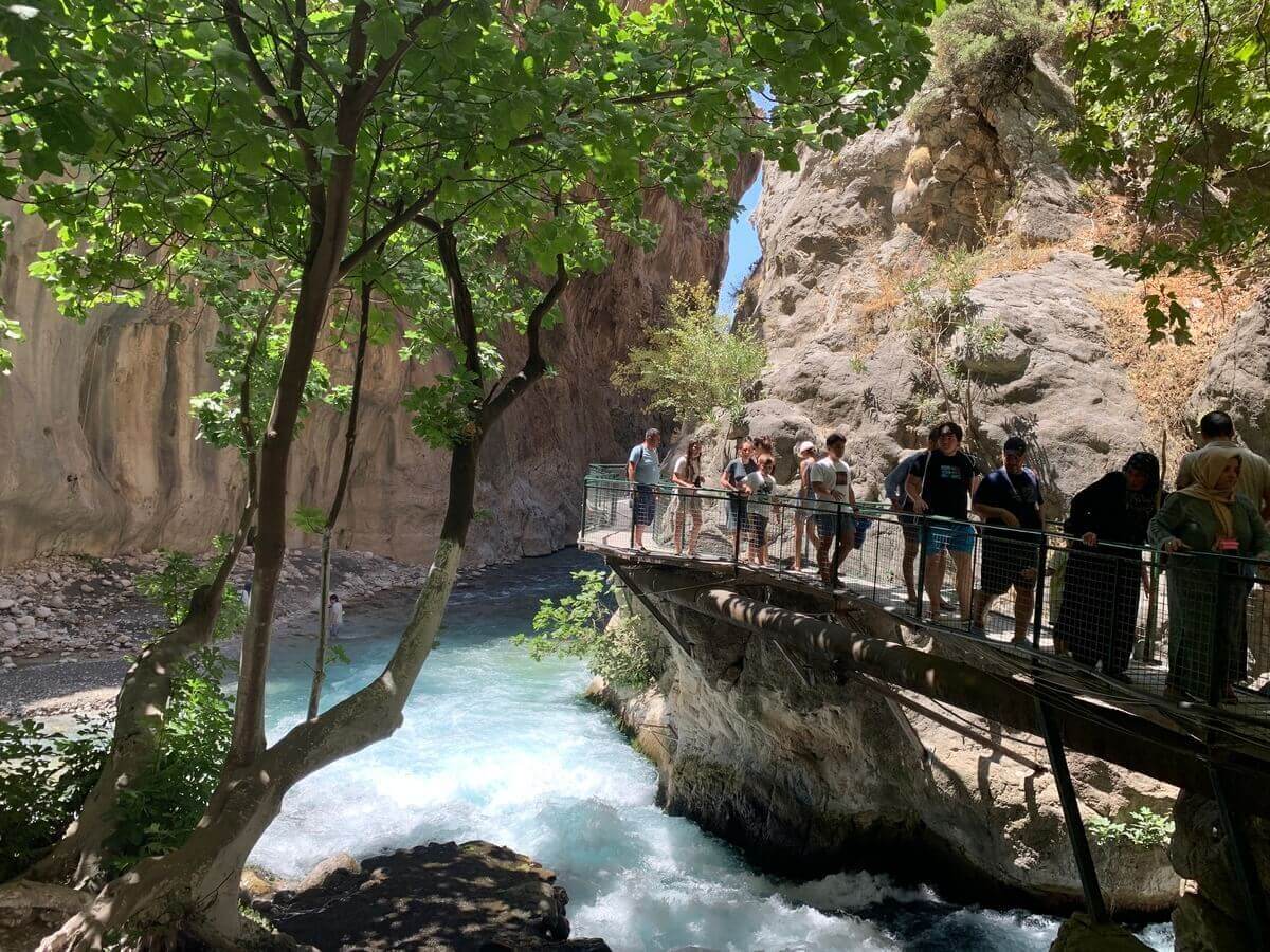 Saklikent Canyon Gorge