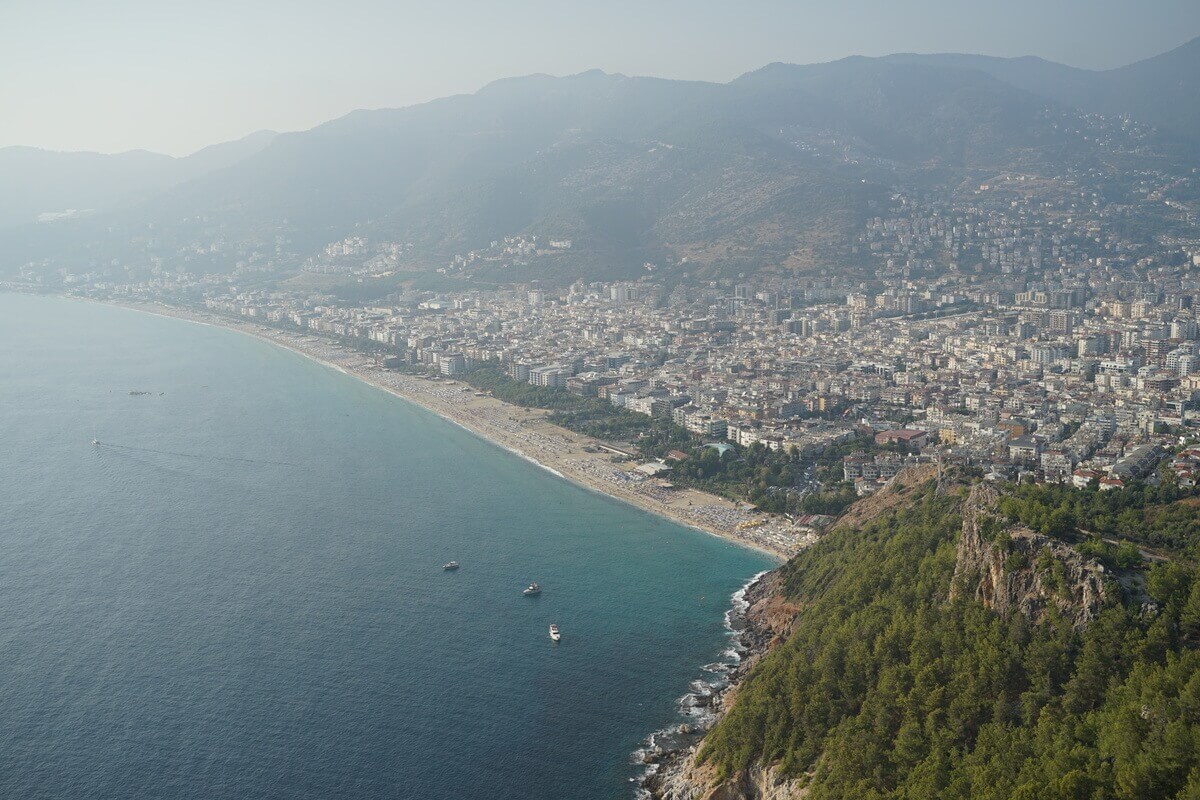 view of kleopatra beach