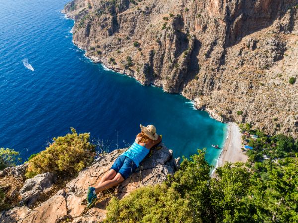 View of Butterfly Valley from the Viewpoint.